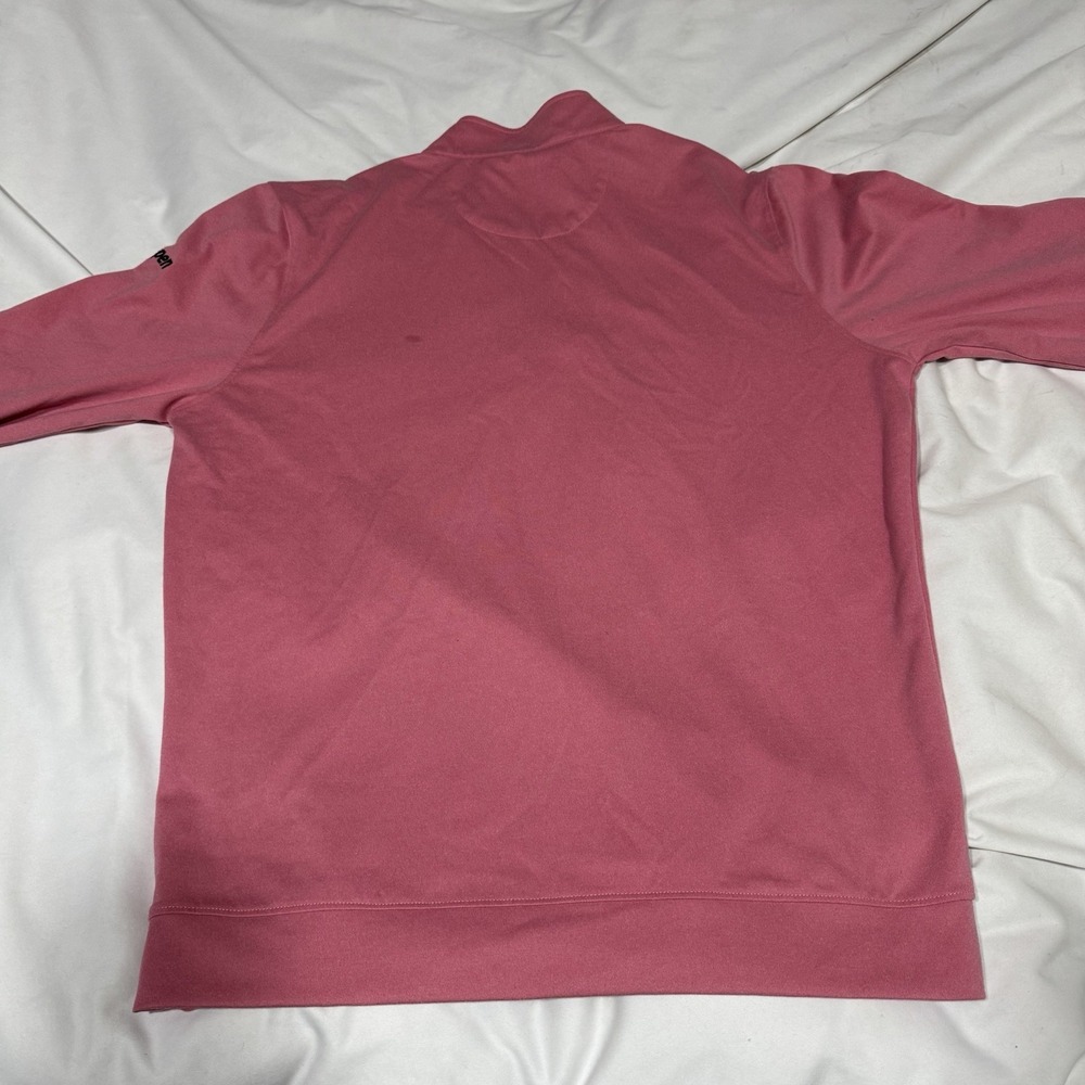Official US Open Tennis Pink 1/4 Quarter Zip Pullover Long Sleeve Men's Large - Picture 10 of 10